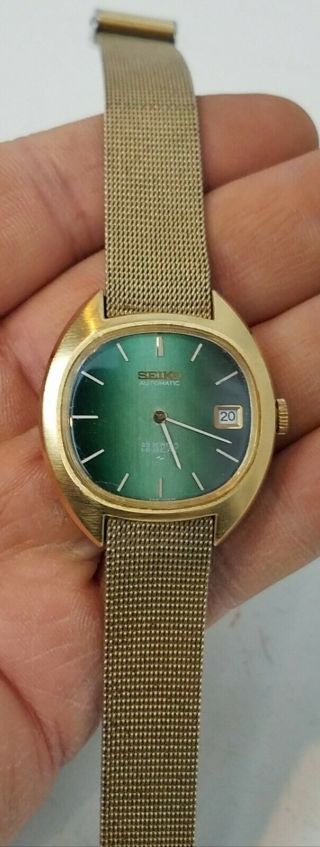 Seiko Hi Beat 23j Automatic Mens Wrist Watch Runs Vintage