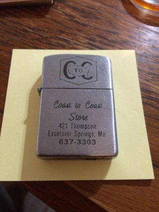 Coast to Coast Hardware Store Lighter C To C Excelsior Springs,  Mo. 3