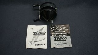 ,  Vintage ZEBCO Model 33 Spinning Reel w/Orig Box & Manuals - MADE IN USA, 2