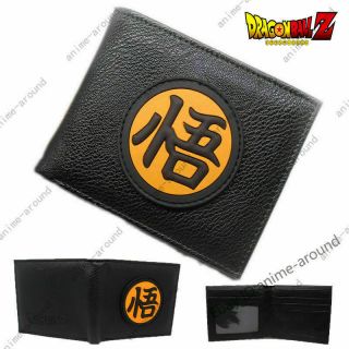 Dragon Ball Z Dbz Bifold Wallet Cosplay Son Goku Anime Leather Wallets Gift Nws