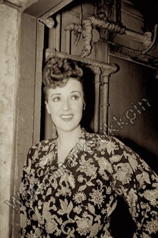 1950s Photo Negative Gypsy Rose Lee Burlesque Striptease Actress Entertainer Nyc