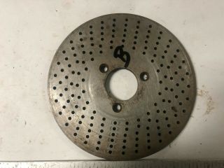 Machinist Tools Lathe Mill Machinist Dividing Head Plate 5 " 1 1/8 " Center B Kndy