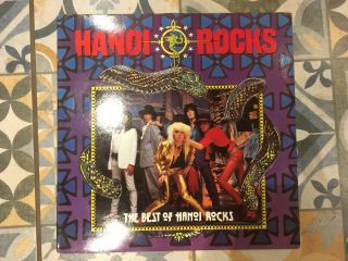 Hanoi Rocks The Best Of Lp Record 1985