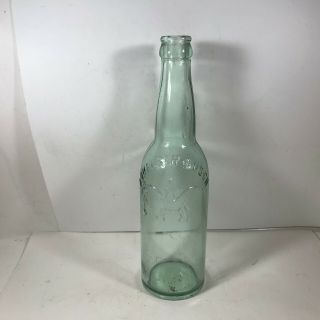 Vintage Anheuser - Busch Embossed Beer Bottle Eagle A