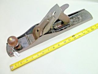 Plane Vintage Stanley No.  6 Size Sw Blade Woodworkers Plane,  Pat.  4 - 19 - 1910,  Usa