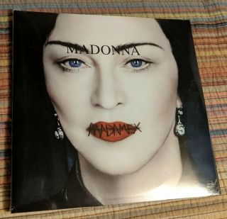 Madonna Madame X Limited Translucent Blue Vinyl Record Lp