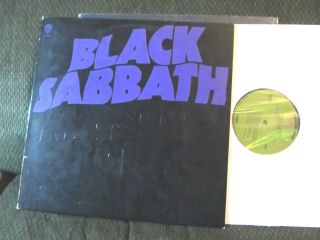 Black Sabbath Master Of Reality Orig W/deathmask 