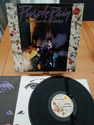 Prince And The Revolution Purple Rain Vinyl Lp Sound Track (1984) Still In Shrink