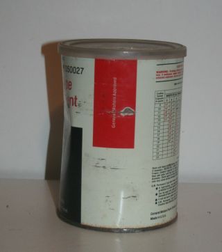 vintage quart GM Anti Freeze oil can - late 1960 ' s early 1970 ' s General Motors 2