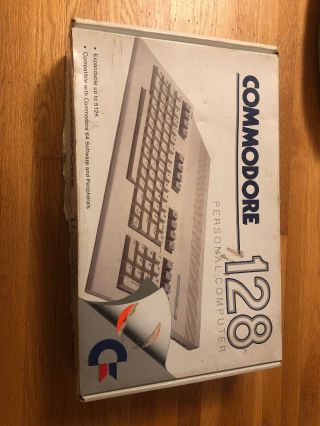 Vintage Commodore 128 Personal Computer C128 - Power Up