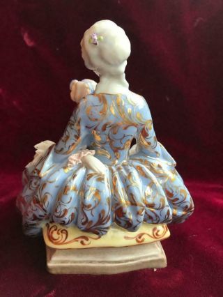 Vintage Luigi Fabris Italy Porcelain Mother & Child Maternity Figurine RARE 3