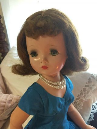 Vintage 1950s Madame Alexander Cissy Doll with TAGGED DRESS 3