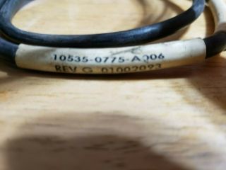 Harris PPP Data Cable 10535 - 0775 - A006 for AN/PRC - 150C/RF - 5800H Military Radio 2