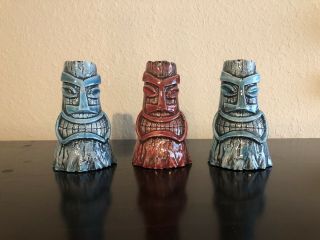 Tiki Mug Volcano Hawaii Ceramic Polynesian Bowl Enchanted Room