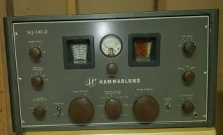 Vintage Ham Radio - Hammarlund Hq - 140 - X Receiver -