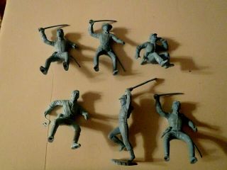 Marx Vintage Civil War Battle Of The Blue And Gray Union Cavalry And More