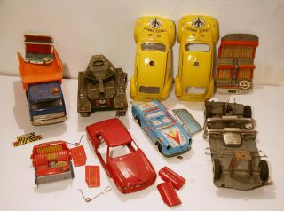 Japan Tin Toys For Restoration / Parts 60s
