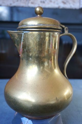 Antique Imperial Russian Brass Kolchugino Samovar Tea - Kettle Teapot Jug Pitcher