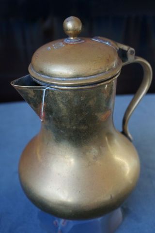 Antique Imperial Russian Brass Kolchugino Samovar Tea - Kettle Teapot Jug Pitcher 2