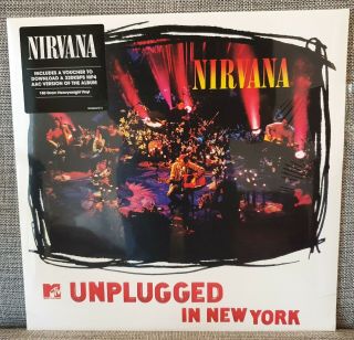Nirvana Unplugged In York Lp Vinyl Not Nevermind Bleach In Utero Grunge