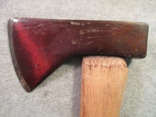 Vintage Norlund Camper Axe 26 Inch with Handle and Sheath 3