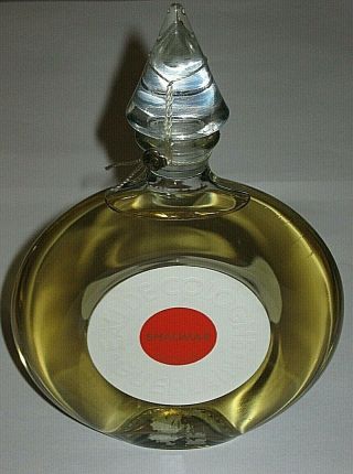 Vintage Guerlain Shalimar Perfume Bottle Cologne 6 Oz 180 Ml - Sealed/full