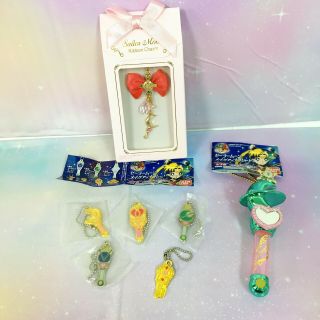 Japan Anime Sailor Moon Capsule Toy Metal Charm Strap Mascot Make Up Plate P29