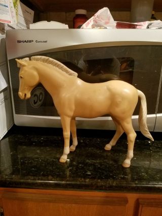 Louis Marx Plastic Palomino Horse