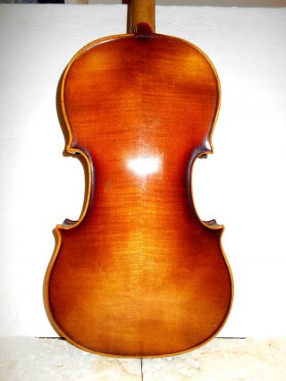 Vintage Antique Old German 5 String 2 Pc.  Back Viola -