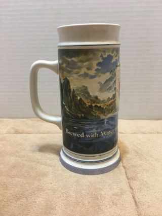 Old Style Beer Stein Mug 1985 Bar Collectible G Heileman Brewing Company