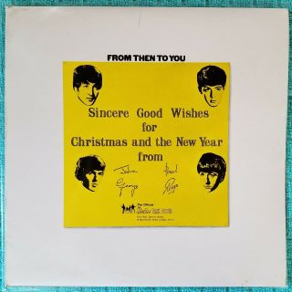 Beatles Uk Christmas Lp Apple Vinyl Record Album - Authentic - 1970