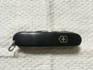 Victorinox Deluxe Tinker Swiss Army Knife Black Scales