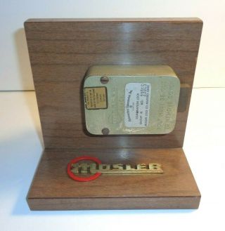 Mosler Safe Co.  Dial Combination Lock.  Salesman - Locksmith 