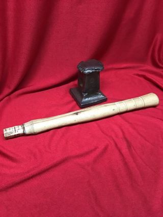 Vintage Atha Flattening Hammer No.  3 - 1/2 Handle Blacksmith Forging O - L - D