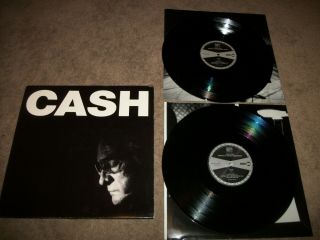 Johnny Cash " American Iv The Man Comes Around " 2002 2 - Lp