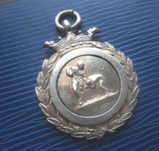 Vintage Heavy Sterling Silver Rugby Union / League Medal H/m 1938 Not Engraved