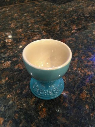 Le Creuset Egg Cup Carribean Blue