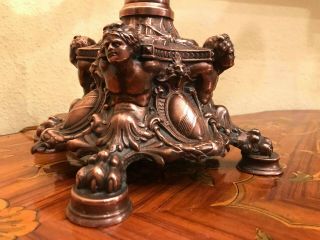 Rare Antique German European Copper Lamp 2,  5kg