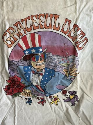 Vintage T - Shirt Grateful Dead Summer Tour 1994 With Traffic Xl