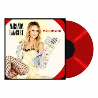 Red Vinyl ● Miranda Lambert Wildcard ☆ Ready To Ship ☆ Rare Early Release 2 Lp