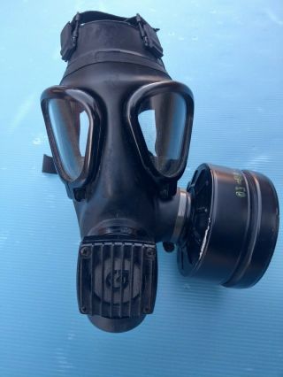 Serbian Army M2 Black Phonic Protective Mask