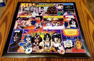 Kiss - Unmasked - - Vinyl Lp - Kissteria - 2014 180 Gram Reissue Paul Gene