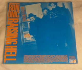RUN DMC Raising Hell ORIG.  1986 LP PROFILE RECORDS PRO - 1217 MASTERDISK,  SHRINK NM 2