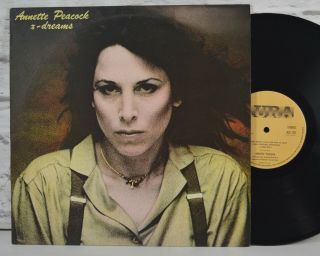 Annette Peacock X - Dreams Vinyl Lp,  1978 1st Uk Press,  Aura Aul702,  Near Mint/ex