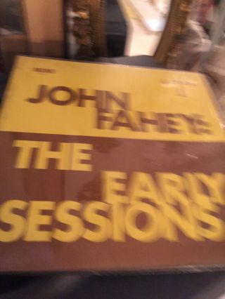 Rare John Fahey The Early Sessions 1963 Lp Shrink Wrapped