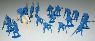 Tim Mee Toys 1950s Us Cavalry/civil War Union Soldiers
