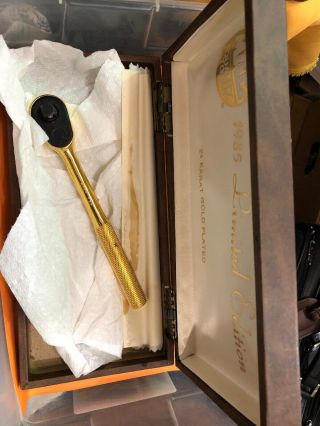 Mac Tools 1985 Limited Edition 24k Gold Plated - 3/8 Ratchet Dealer Promo