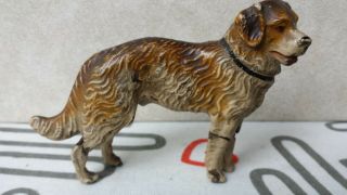 Antique Papier Mache Toy Dog Animal Art
