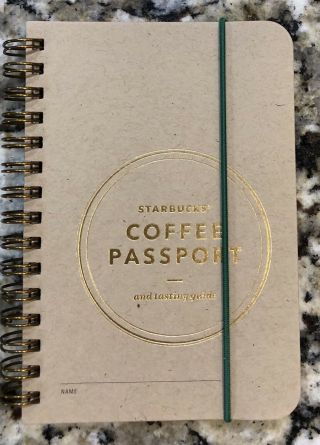 Starbucks Official Coffee Passport & Tasting Training Guide 90 Pages