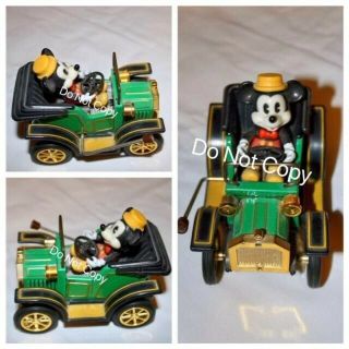 Mickey Mouse; Wind - Up Car; 1981; Masudaya ;japanese; Vintage; Walt Disney Corp